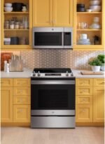 GE 1.7 Cu. Ft. Over-the-Range Microwave Sensor Cooking Defrost Stainless Steel from Kings Outlet