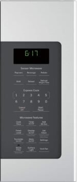 GE 1.7 Cu. Ft. Over-the-Range Microwave Sensor Cooking Defrost Stainless Steel from Kings Outlet