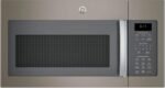 GE 1.7 Cu. Ft. Over-the-Range Microwave Sensor Cooking Defrost Slate from Kings Outlet