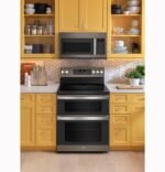 GE 1.7 Cu. Ft. Over-the-Range Microwave Sensor Cooking Defrost Slate from Kings Outlet