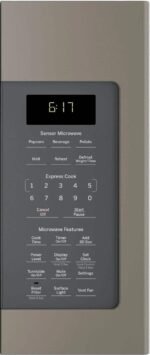 GE 1.7 Cu. Ft. Over-the-Range Microwave Sensor Cooking Defrost Slate from Kings Outlet