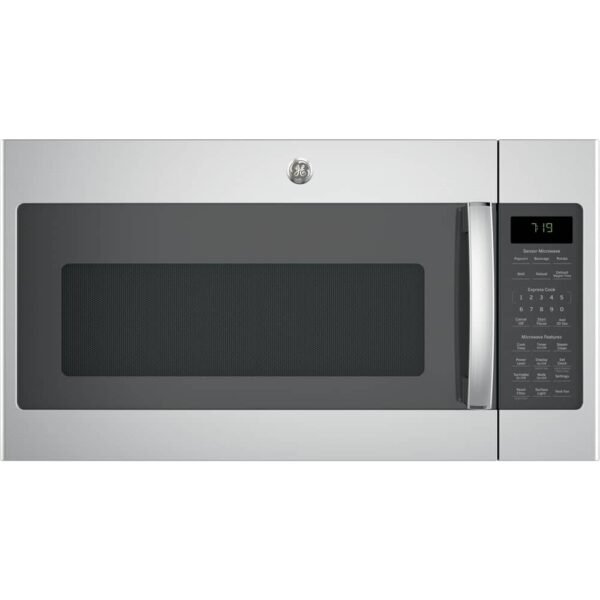 GE 1.9 Cu. Ft. Over-the-Range Microwave Sensor Cooking Steam Cleaning Stainless Steel from Kings Outlet