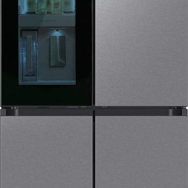 Samsung Bespoke 23 Cu. Ft. 4-Door Flex French Door Counter Depth Refrigerator Auto Open from Kings Outlet