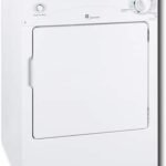 GE 3.6 Cu. Ft. Stackable Electric Dryer Portable White from Kings Outlet