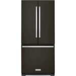 KitchenAid 20 Cu. Ft. French Door Refrigerator Black Stainless Steel from Kings Outlet
