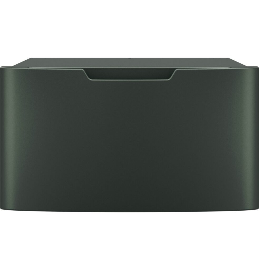 GE 16" Laundry Pedestal Storage Drawer Select Washers Dryers Jade Green from Kings Outlet