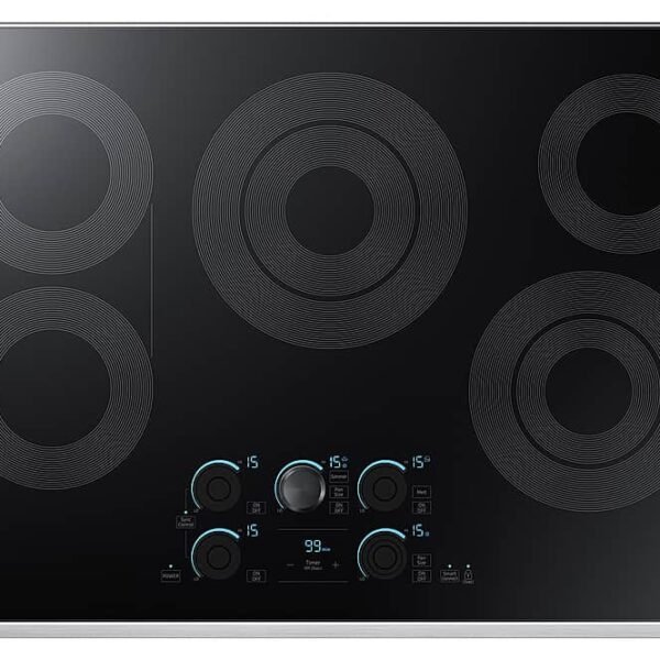 Samsung 30" Electric Cooktop WiFi Rapid Boil Stainless Steel from Kings Outlet