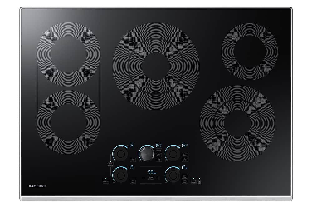 Samsung 30" Electric Cooktop WiFi Rapid Boil Stainless Steel from Kings Outlet