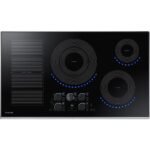 Samsung 36" Induction Cooktop WiFi Virtual Flame Stainless Steel from Kings Outlet