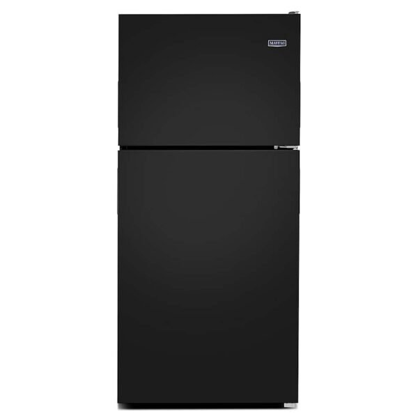 Maytag 18.1 Cu. Ft. Top-Freezer Refrigerator Black from Kings Outlet