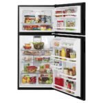 Maytag 18.1 Cu. Ft. Top-Freezer Refrigerator Black from Kings Outlet