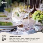LG 24" Top Control Smart Built-In Stainless Steel Tub Dishwasher 3rd Rack QuadWash Pro from Kings Outlet