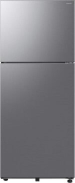 Samsung 18 cu. ft. Garage Ready Top Freezer Refrigerator Ice Maker Stainless Steel from Kings Outlet