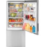 Haier 15 Cu. Ft. Bottom-Freezer Refrigerator Quick Cool Freeze Stainless Steel from Kings Outlet