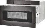 Sharp 1.2 Cu. Ft. Built-in Microwave Drawer Sensor Cooking Black Stainless Steel from Kings Outlet