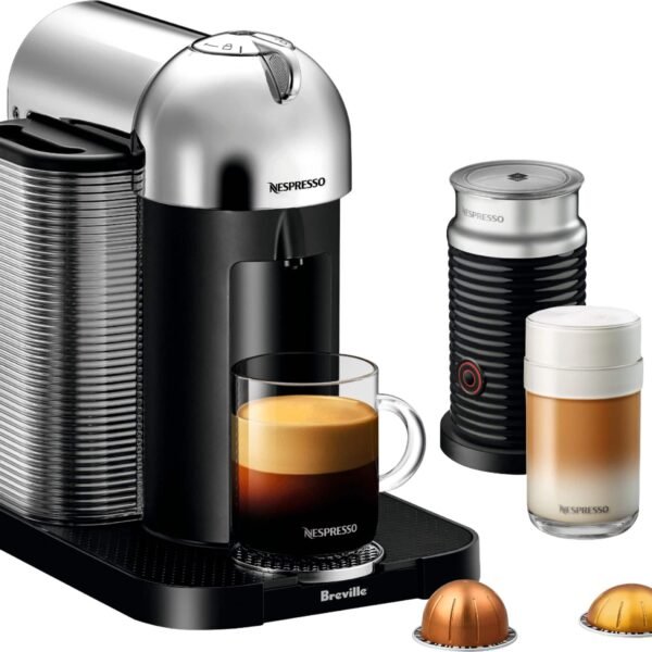 Nespresso Vertuo by Breville Aeroccino3 Chrome from Kings Outlet
