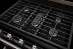KitchenAid 6.0 Cu. Ft. Self-Cleaning Freestanding Double Oven Gas Convection Range Black Stainless Steel from Kings Outlet