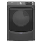 Maytag 7.3 Cu. Ft. Stackable Electric Dryer Extra Power Button Volcano Black from Kings Outlet