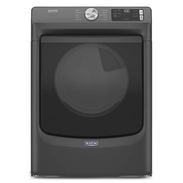 Maytag 7.3 Cu. Ft. Stackable Electric Dryer Extra Power Button Volcano Black from Kings Outlet