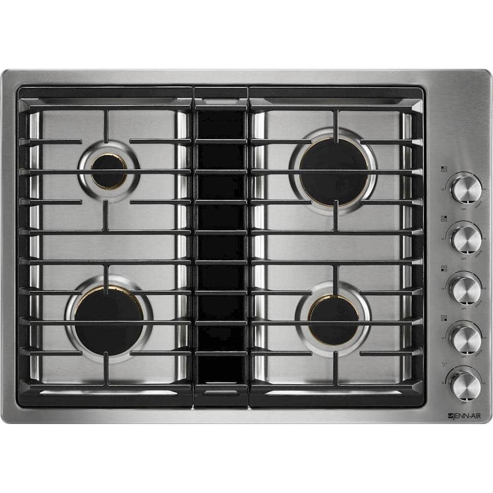 JennAir JX3 30" Built-In Gas Cooktop Stainless Steel from Kings Outlet