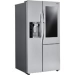 LG 21.7 Cu. Ft. Door-in-Door Side-by-Side Counter-Depth Smart Refrigerator Smart Cooling+ Stainless Steel from Kings Outlet