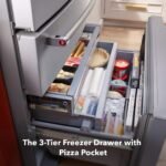 KitchenAid 26.2 Cu. Ft. Multi-Door French Door Refrigerator Platinum Interior Stainless Steel from Kings Outlet