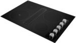 KitchenAid 30" Built-In Downdraft Electric Cooktop 4 Burners Black from Kings Outlet