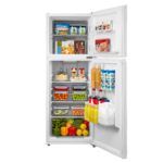 Insignia 10.1 Cu. Ft. Top-Freezer Refrigerator Reversible Door ENERGY STAR Certification White from Kings Outlet