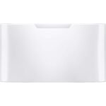 GE 16" Laundry Pedestal Storage Drawer Select Washers Dryers White from Kings Outlet