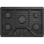 GE 30" Gas Cooktop Black from Kings Outlet