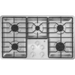 GE 36" Built-In Gas Cooktop Stainless Steel from Kings Outlet