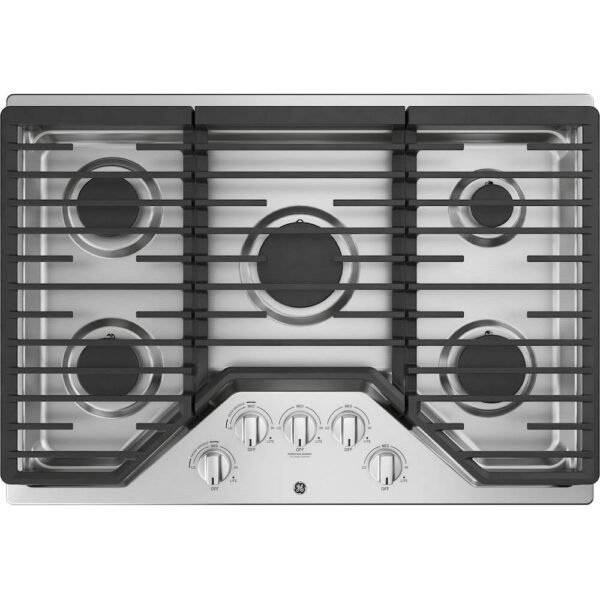 GE 30" Gas Cooktop Stainless Steel from Kings Outlet