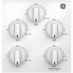 GE 36" Gas Cooktop White from Kings Outlet