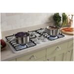 GE 36" Gas Cooktop White from Kings Outlet