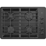 GE 30" Gas Cooktop Black from Kings Outlet