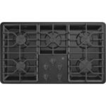 GE 36" Built-In Gas Cooktop Black from Kings Outlet