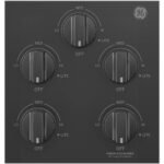 GE 36" Built-In Gas Cooktop Black from Kings Outlet