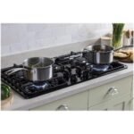 GE 36" Built-In Gas Cooktop Black from Kings Outlet