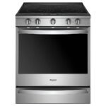Whirlpool 6.4 Cu. Ft. Slide-In Electric Convection Range Self-Cleaning Air Fry Connection Stainless Steel from Kings Outlet