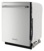 KitchenAid 24" Top Control Built-In Stainless Steel Tub Dishwasher 3rd Rack Fan-Enabled ProDry 44 from Kings Outlet