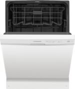 Frigidaire 24" Front Control Built-In Plastic Tub Dishwasher MaxDry 54 dBA White from Kings Outlet