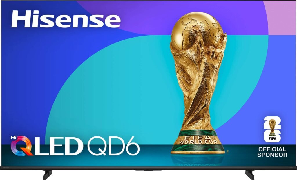 Hisense 65" Class QD6 Series Hi-QLED 4K UHD HDR Smart Fire TV 2025 from Kings Outlet