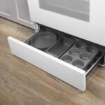 Insignia 5.3 Cu. Ft. Freestanding Electric Range Dual-Size Burner Storage Drawer White from Kings Outlet