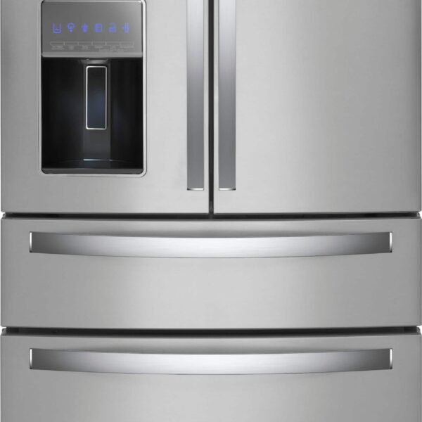 Whirlpool 26.2 Cu. Ft. 4-Door French Door Refrigerator Stainless Steel from Kings Outlet