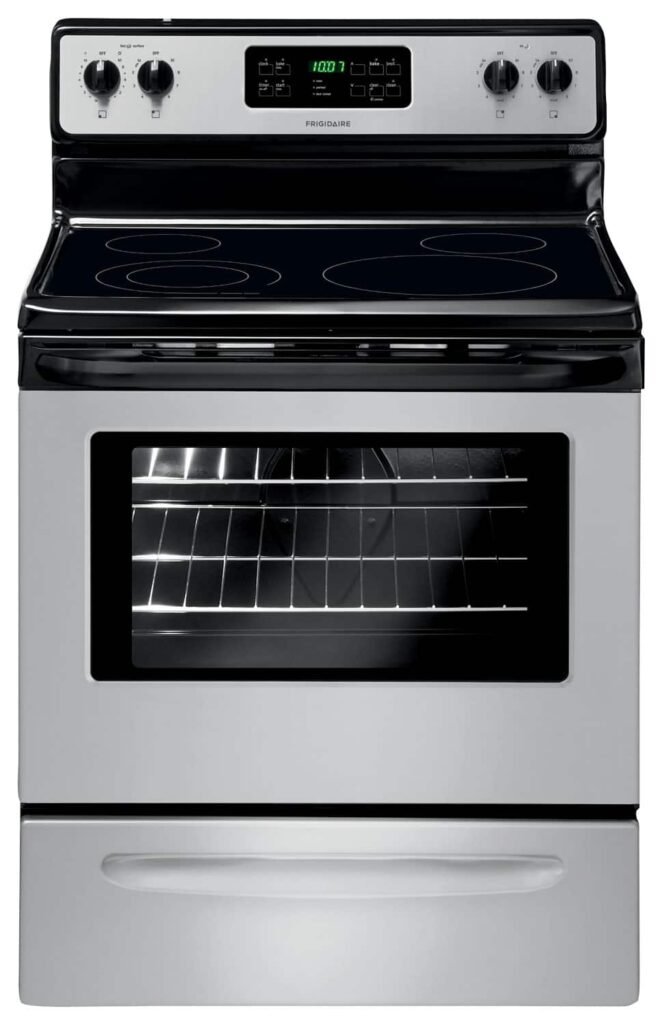 Frigidaire 5.3 Cu. Ft. Self-Cleaning Freestanding Electric Range Stainless Steel from Kings Outlet