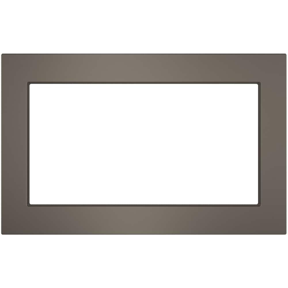 GE 30" Trim Kit Profile PEB7227BLTS Microwave Black Stainless Steel from Kings Outlet