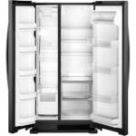 Whirlpool 21.7 Cu. Ft. Side-by-Side Refrigerator Black from Kings Outlet