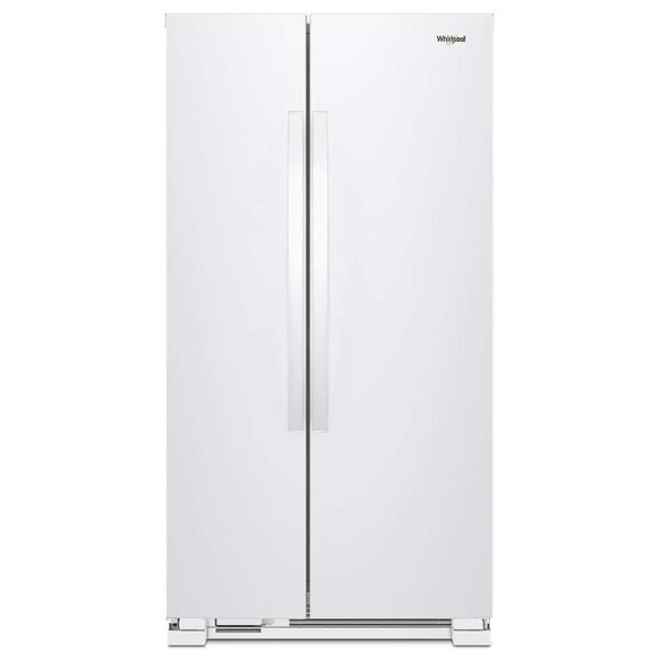 Whirlpool 21.7 Cu. Ft. Side-by-Side Refrigerator White from Kings Outlet