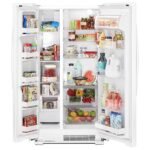 Whirlpool 21.7 Cu. Ft. Side-by-Side Refrigerator White from Kings Outlet