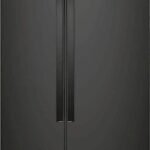 Whirlpool 25.1 Cu. Ft. Side-by-Side Refrigerator Black from Kings Outlet